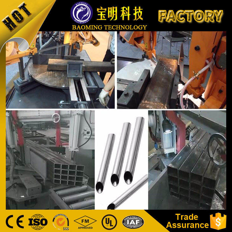 Semi-Automatic Metal Cutting Band Saw Machine with 0-60 Degree Angle