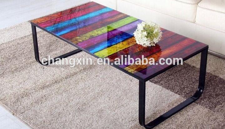 2015 High Quality modern New Hot Sale Glass Coffee Table