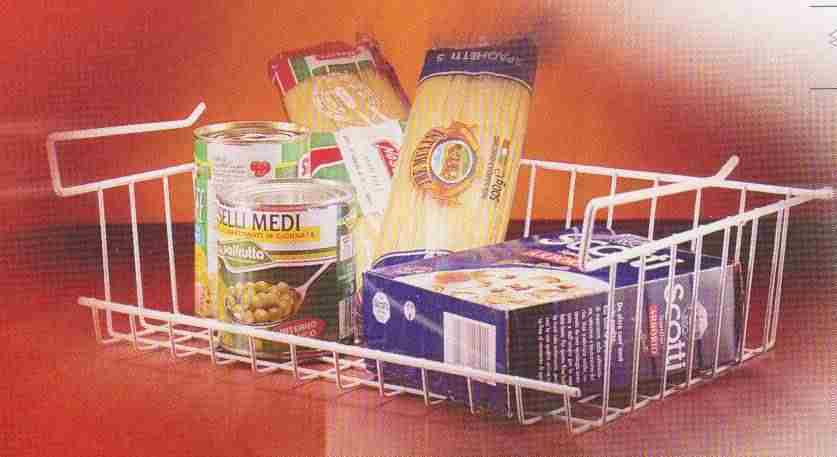 Kitchen Food Storage Metal Basket