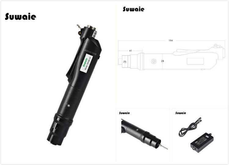 25V Power Drill Screwdriver with Torque Control Corded Electric Screwdriver