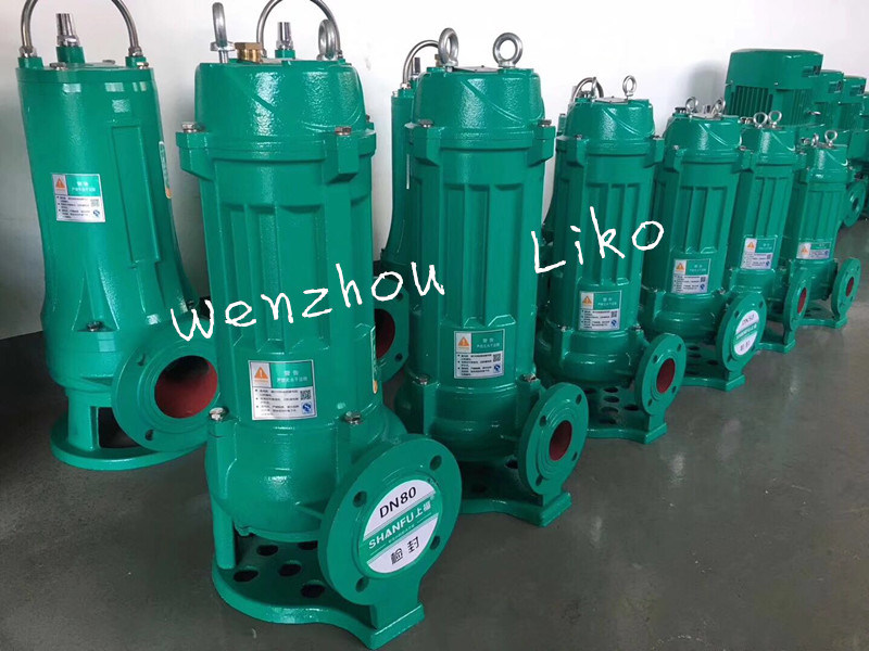 Water Pump/Sewage Submersible Pump to Prevent Blocking