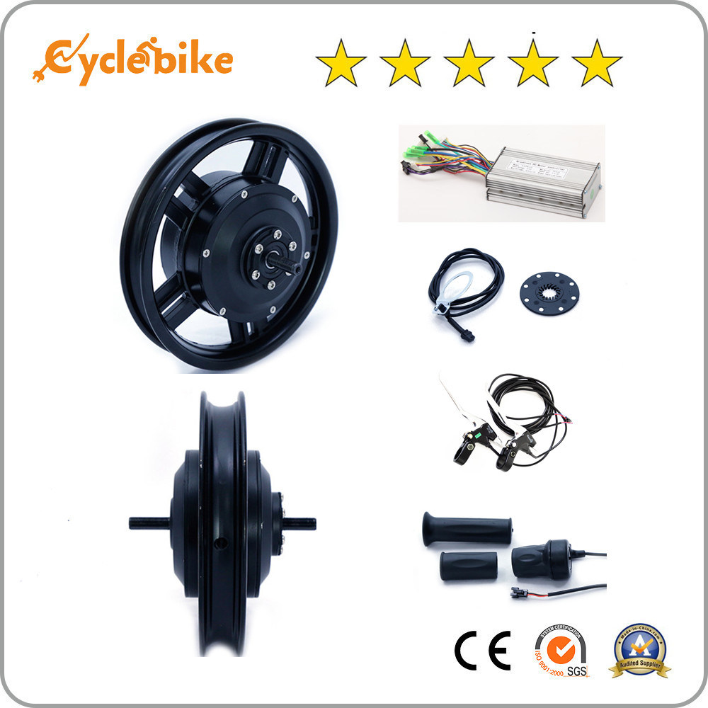 36V 350W 12inch Electric Bike Power Wheelbarrow Front Geared Motor Wheel