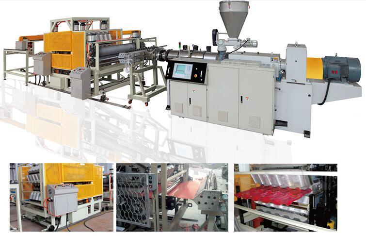 Hot Sale Glazed Roof Tile Making Machinery with Price