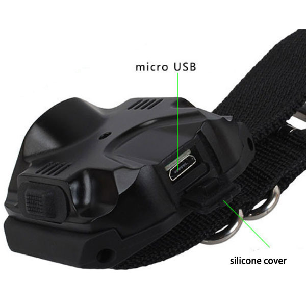 New Micro USB Rechargeable CREE XPE LED Watch Torch (POPPAS-B99)