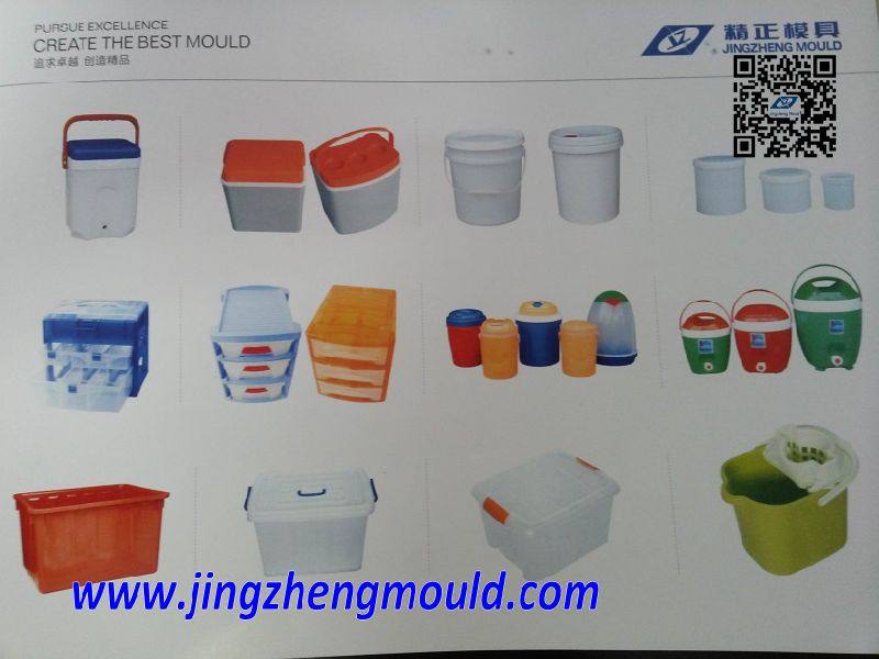 Plastic Household Items Dustbin Box Mould