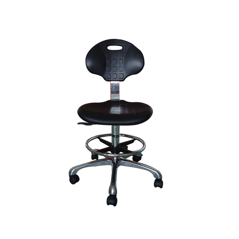 PU Foam Molding ESD Black Industrial Chair