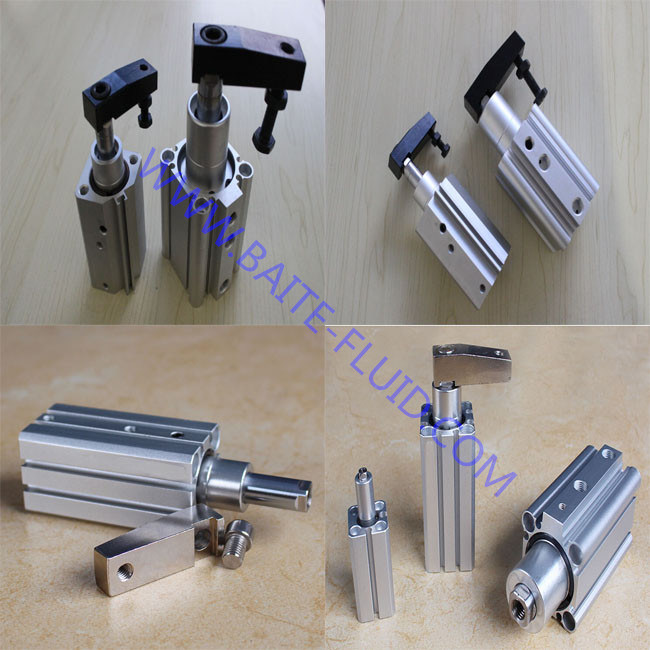 SMC Type Double Acting Swing Rotary Clamp Pneumatic Cylinder Welding Tie Rod Air Cylinder