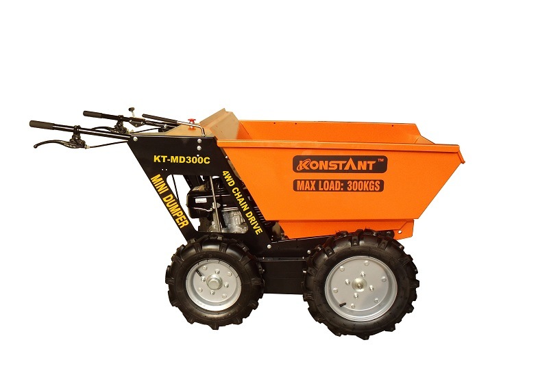 Muck Truck 4WD Concrete Power Wheelbarrow with Ce Certificate