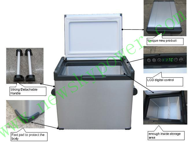 Mini Freezer Camping Camping Fridge Freezer Solar Power Mini Fridge