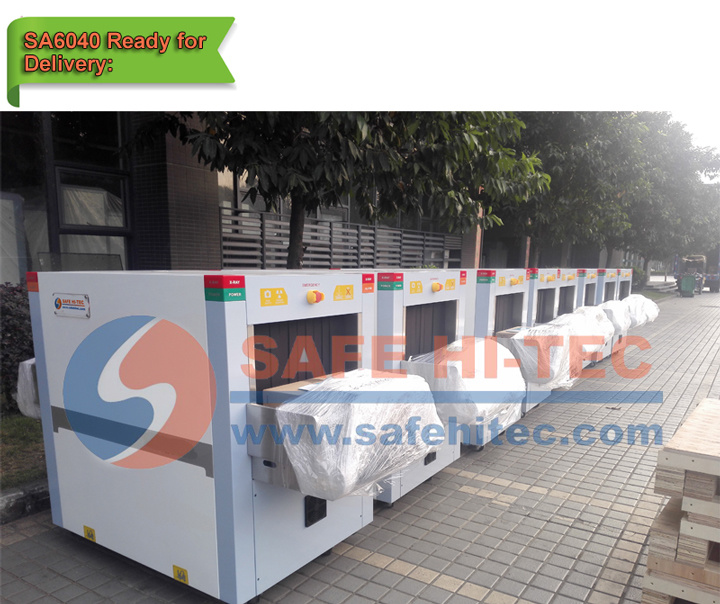 Factory Price Security X ray Baggage Scanning System with Color Image SA6040