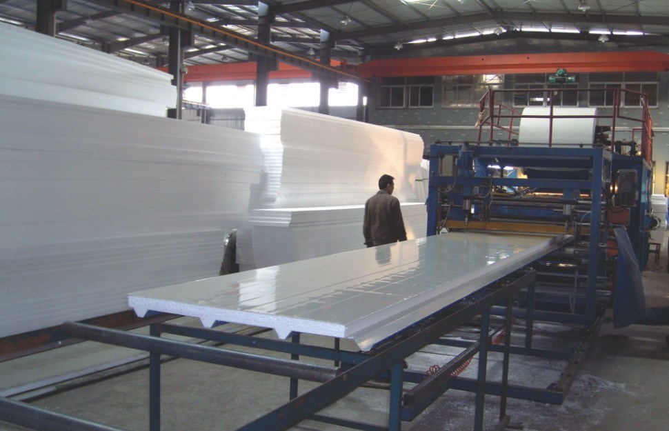 Light Weight EPS Wall and Roof Panel Machine, Sandwich Wall and Roof Panel Machine