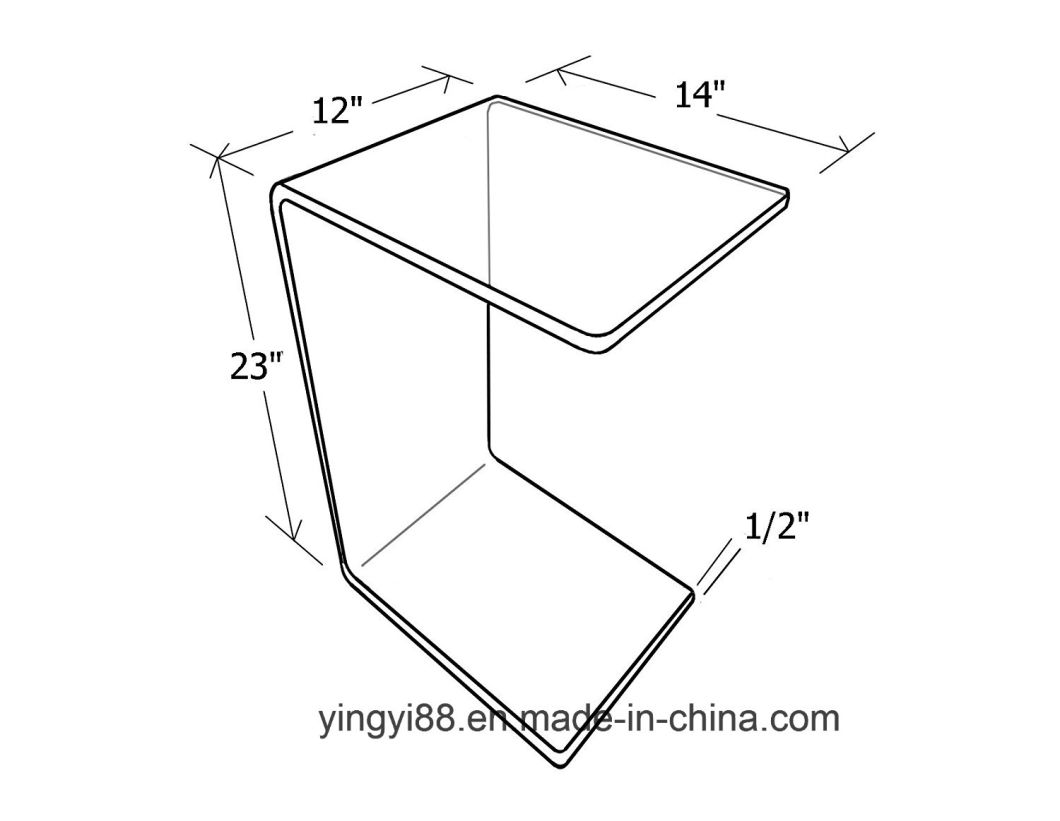 Factory Custom Acrylic C Table