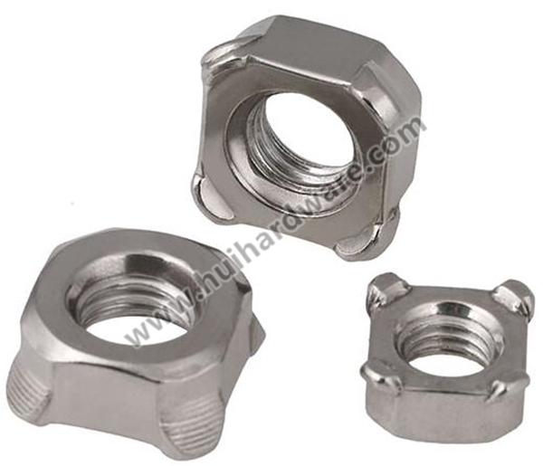 Stainless Steel Square Weld Nuts DIN928