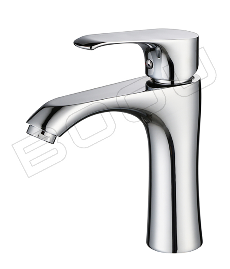 Boou Single Handle Black Pearl Zinc Basin Faucet (Z8260-1J)