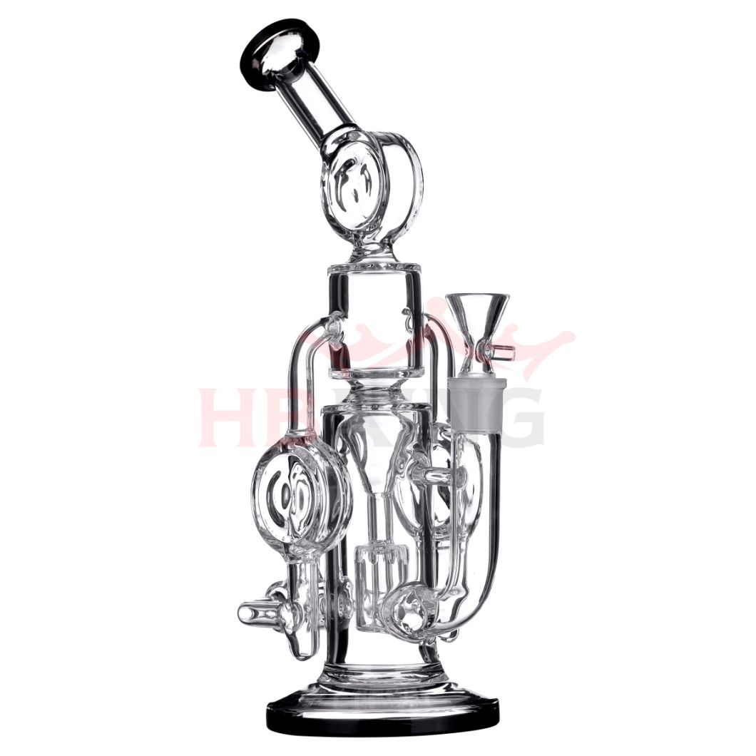 Tobacco LED Glass Shisha Hookah Glass Water Pipe Factory