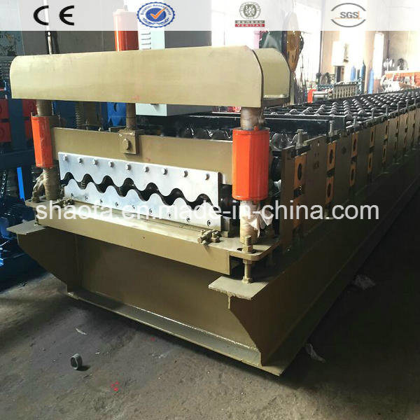 Hydraulic Cutting Metal Profile Corrugated Roof Sheet Roll Forming Machine