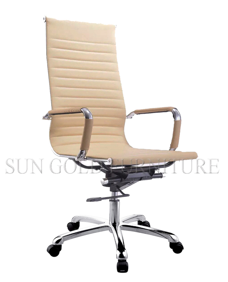 Foshan High Back PU Leather Swivel Eamas Office Executive Office Chair