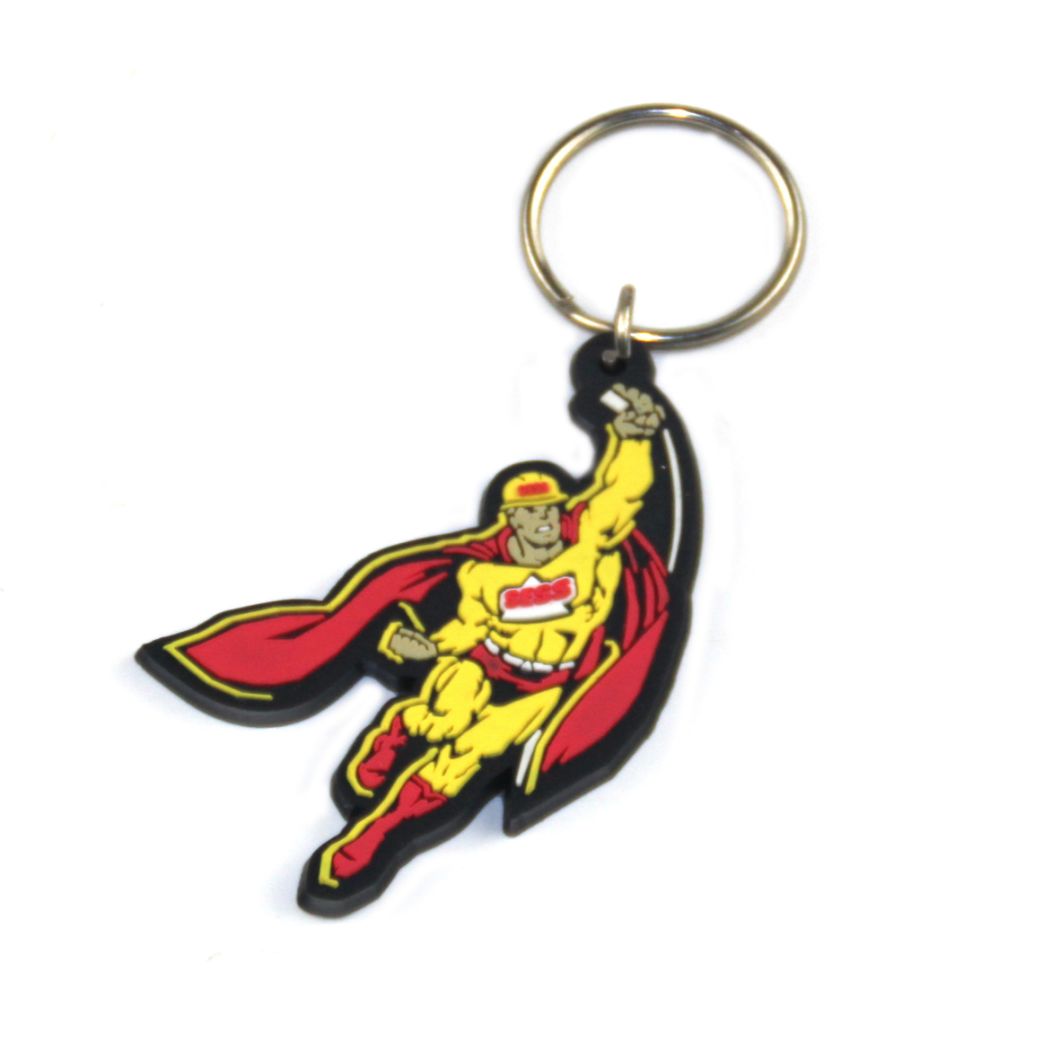 Wholesale Promotional Cheap Custom 3D Soft PVC Keychain