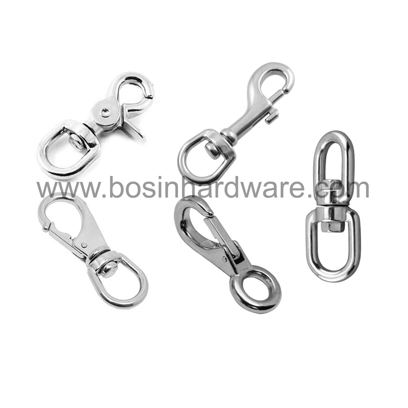 Marine Hardware Stainless Steel Double Eyes Swivel