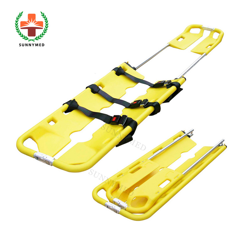 Sy-K017-2 Medical Ambulance Emergency Plastic Scoop Stretcher