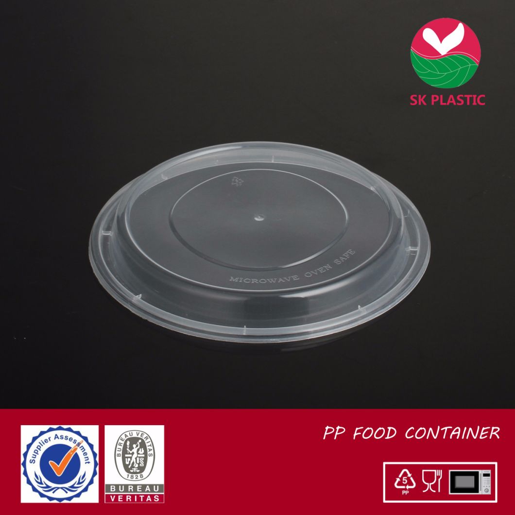 BPA Free Brc Pass High Quality Takeaway Microwave Divided Food Freezer Storage Plastic Kitchen Containers