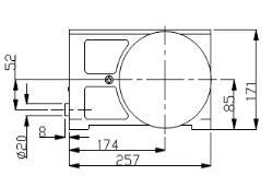 Long Range Mwir Cooled Thermal Security Camera 300mm/75mm Lens