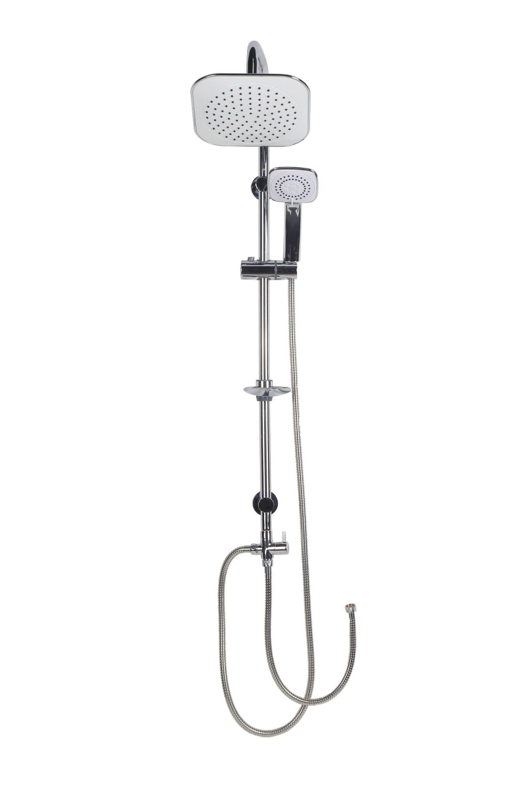 Exposed Shower System Bathroom Rainfall Faucet Set 3027