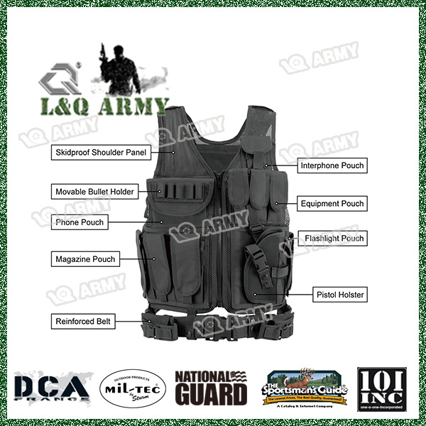 Hot Sale Adjustable Military Tactical Molle Vest