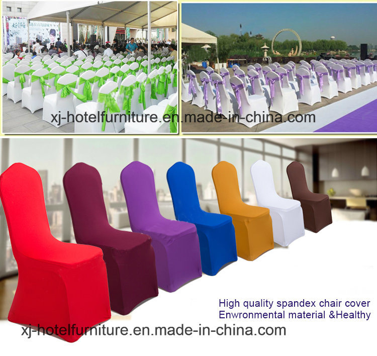 Strong Polyester Banquet Chair Cover for Hotel/Restaurant/Wedding