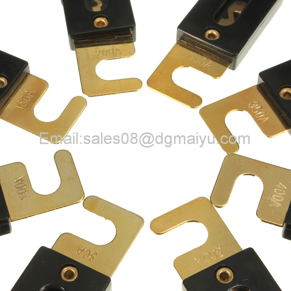 Gold Plated Car Audio Afs Anl Fuse Auto Stud Fuses 32V 30A 40A 50A 80A 80A