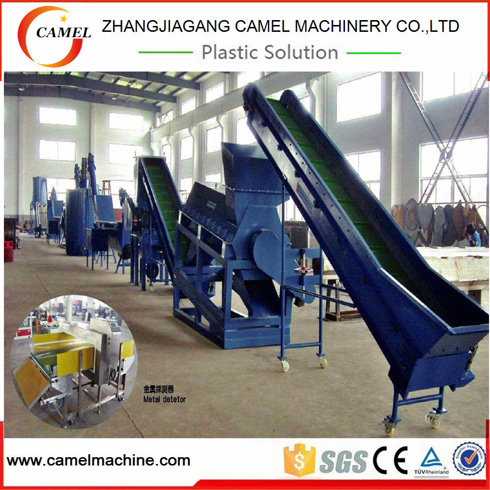 Pet Bottle Flakes Recycling Pelletizing Production Machine