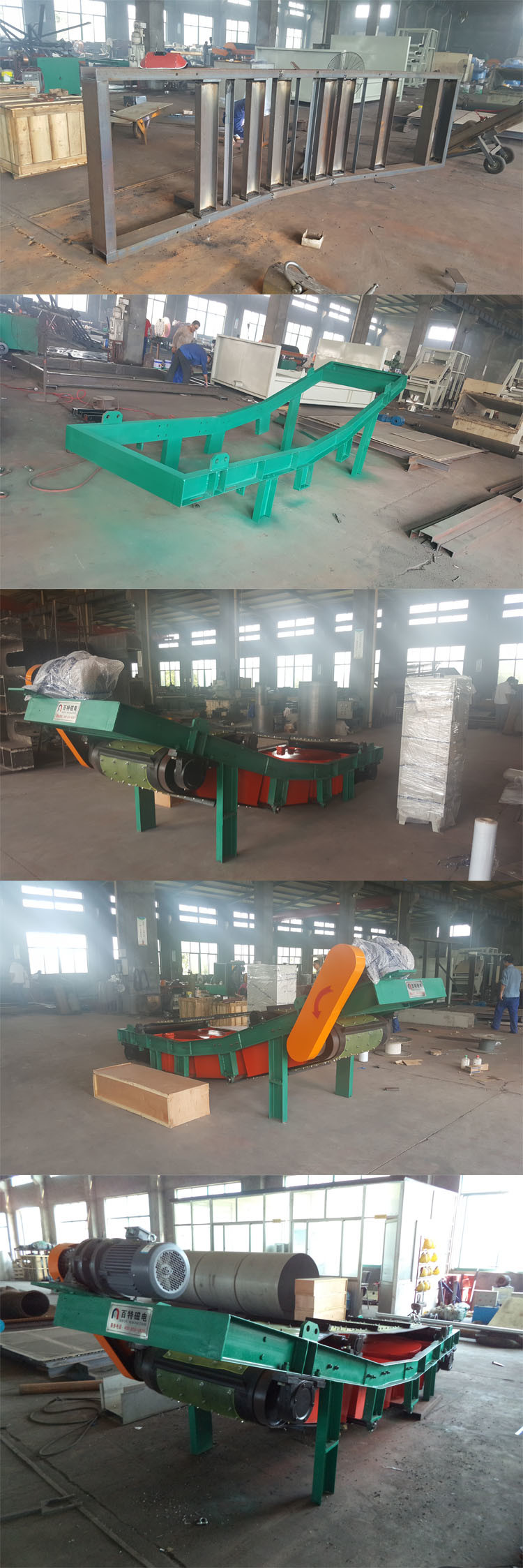 ISO Approved Btk Series Crossbelt Magnetic Separation Machine for Stone Crushing Plant (BTK-1400mm belt width)