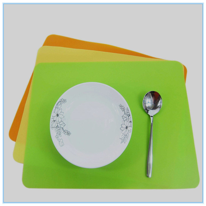 Custom PP Eco-Friendly Kids Plastic Coaster Placemat