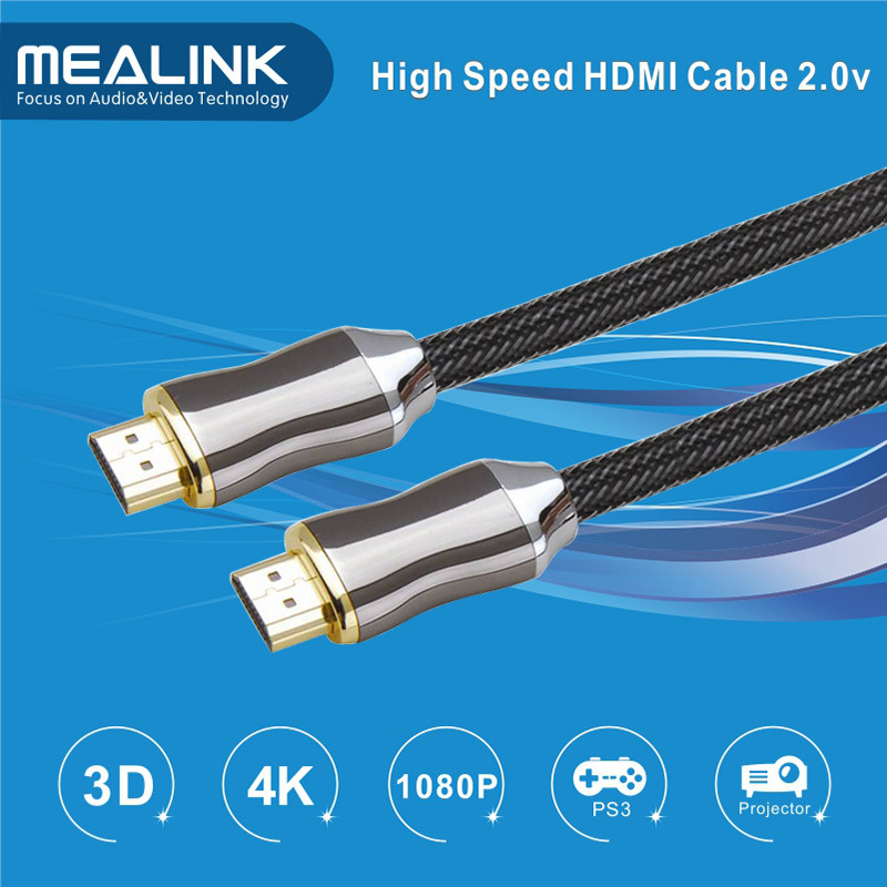 4K 3D Supported 2.0V Flat HDMI Cable