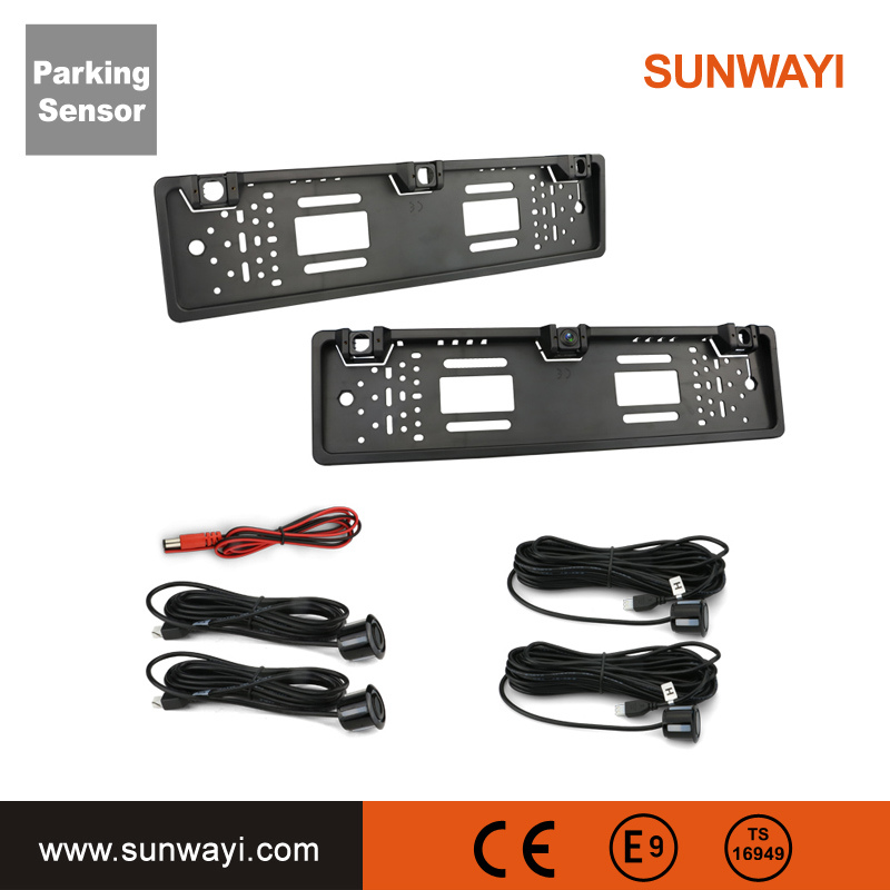 Auto Parts Video Parking Sensor for Europe Licence Plate Car Parking System