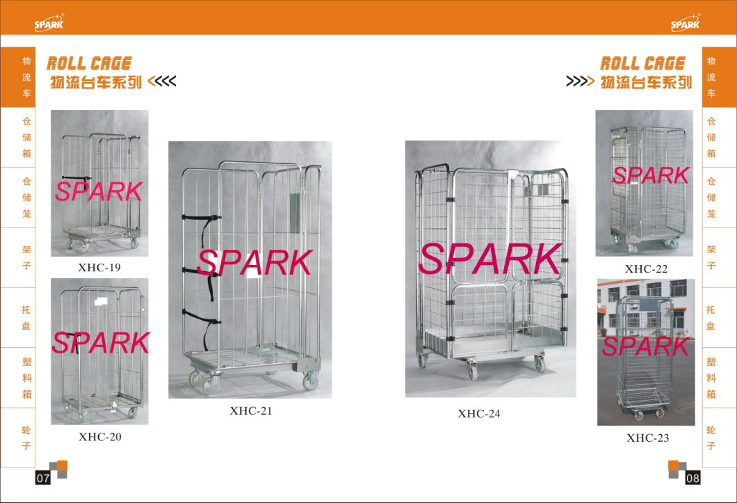 Two Sides a Frame Storage Roll Cage