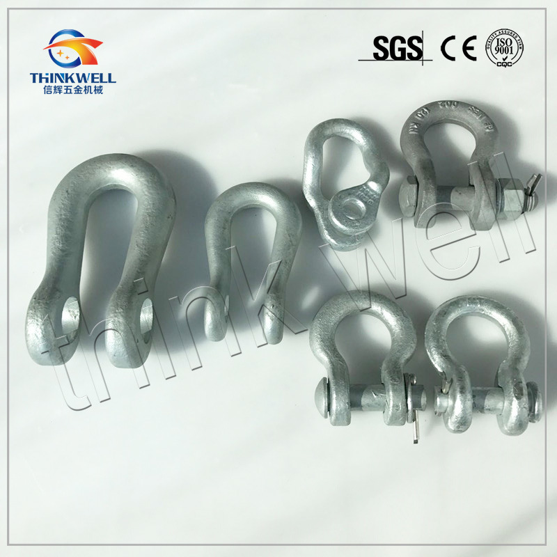 Forged Poleline Hardware Galvanized 160kn Socket Clevis