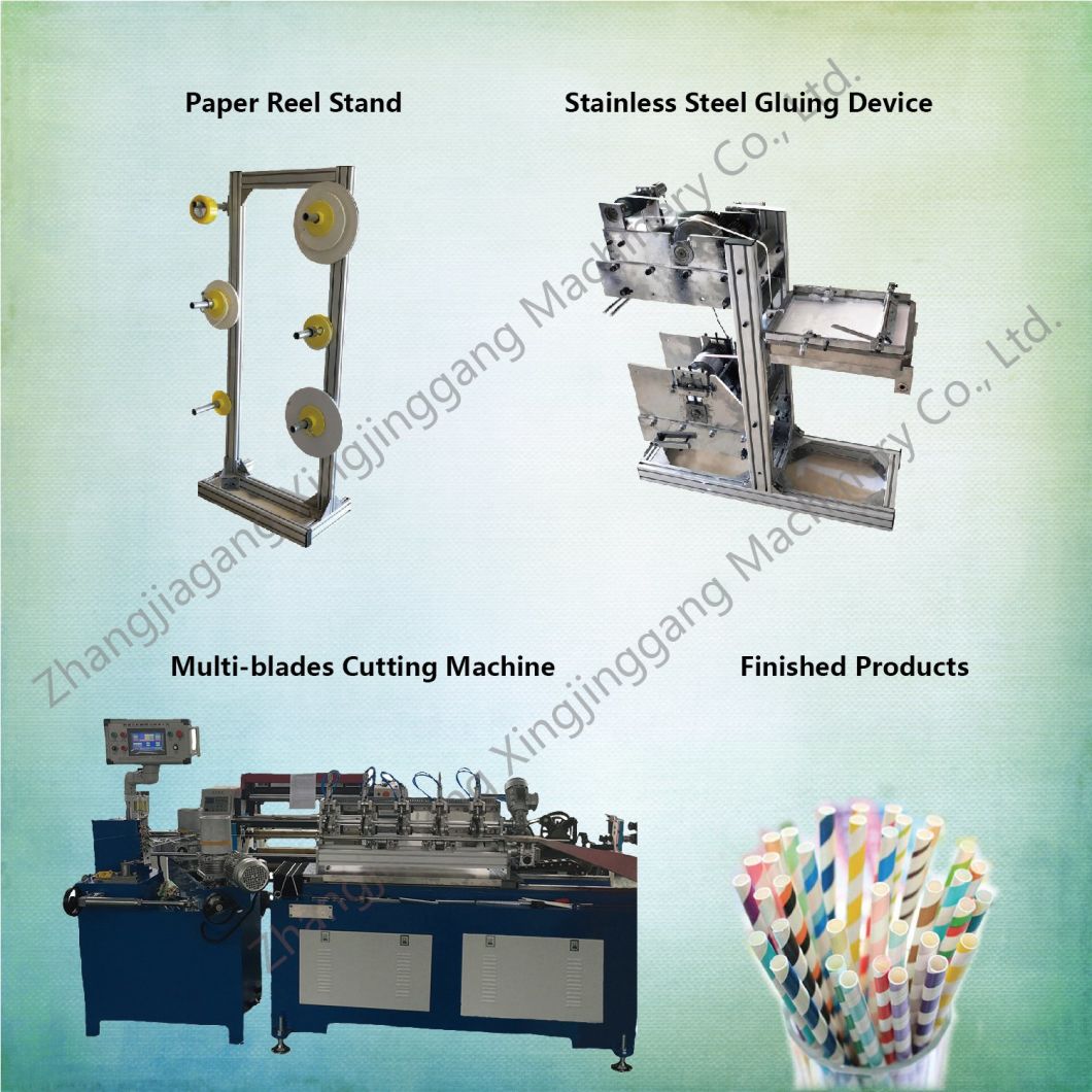 Fully Automatic Biodegradable Paper Drinking Straws Making Machine/Paper Slitting Machine/Paper Printing Machine