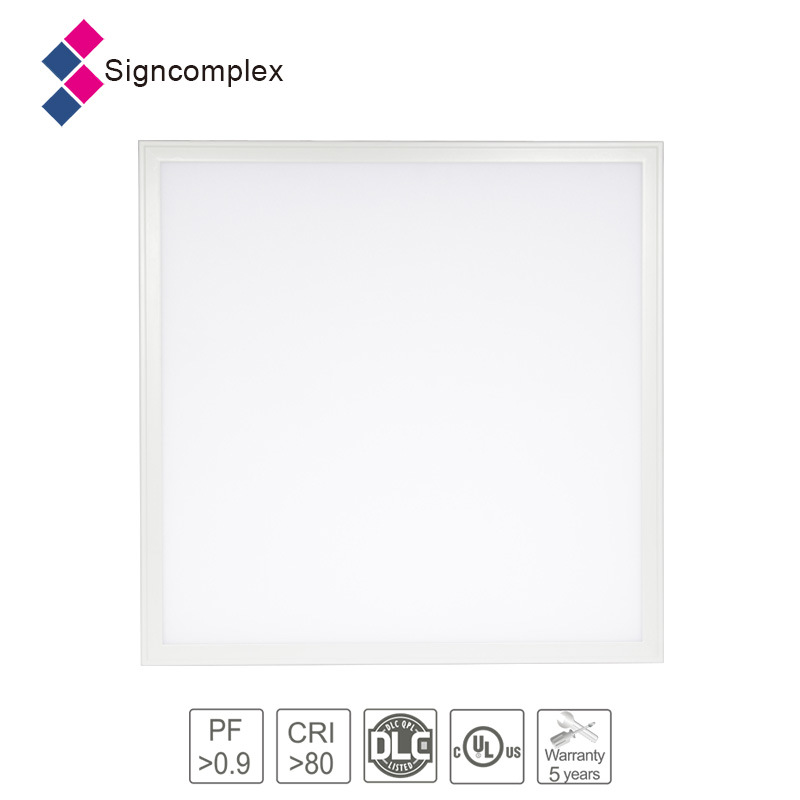 High Brightness Square LED Lighting, 40W Dimmable LED Panel Light UL with 5 Years Warranty