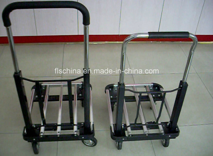 Foldable, Mute, High Quality, Aluminium Alloy Hand Truck 150kgs Payload