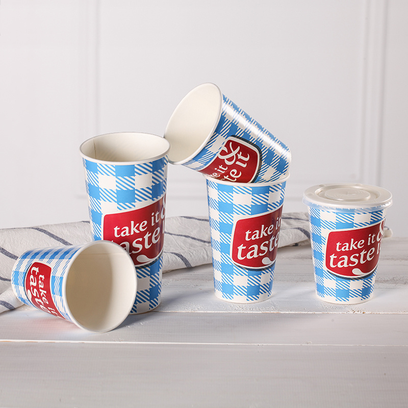 Custom Printed Disposable Cold Drinks Paper Cup