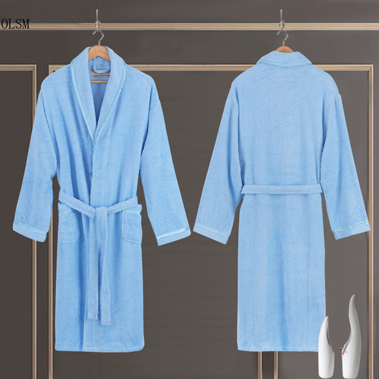 Promotional Hotel / Home Cotton Terry Bathrobe / Pajama /Nightwear