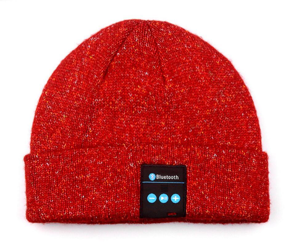 High Quality Custom Bluetooth Beanie Knit Cap Acrylic with Headphone