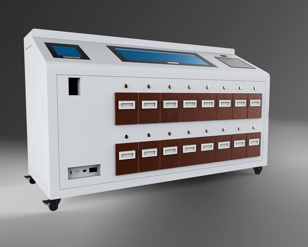 Glass and Pet Material Tube Labeling Machine for Blood Test