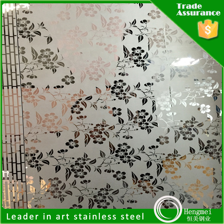 China Top Ten Selling Products Stainless Plate Etching for Ceiling Design