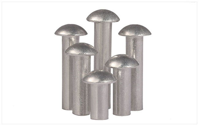 Aluminium Mushroom Head Solid Tin Rivets