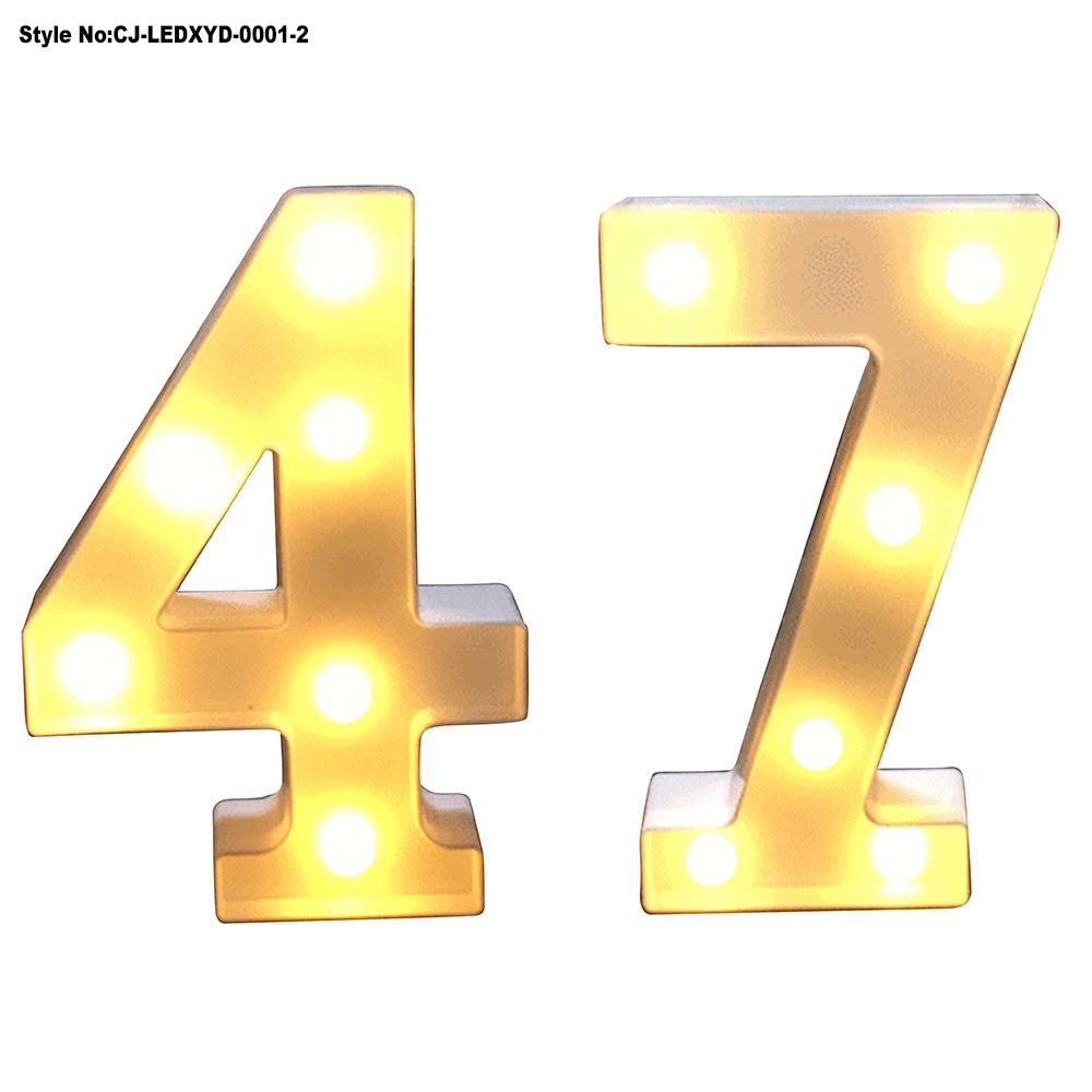 LED Letter Party Wedding Night Light