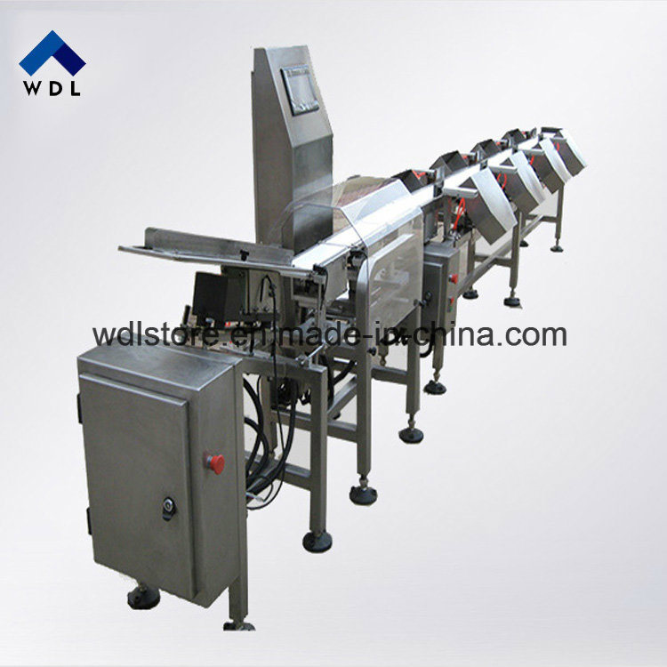 Automatic Checkweigher High Precision Industrial Multilevel Seafood Weighing Sorting Machine