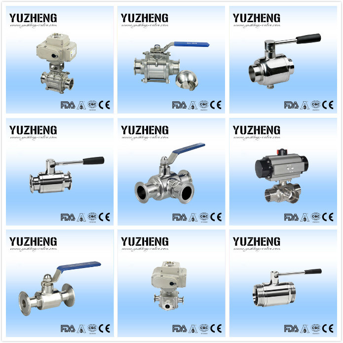 Sanitary Clamped Ball Valve-Straight Way