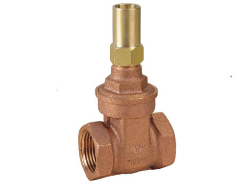 Lead Free Bronze Gate Valve with Lockshield